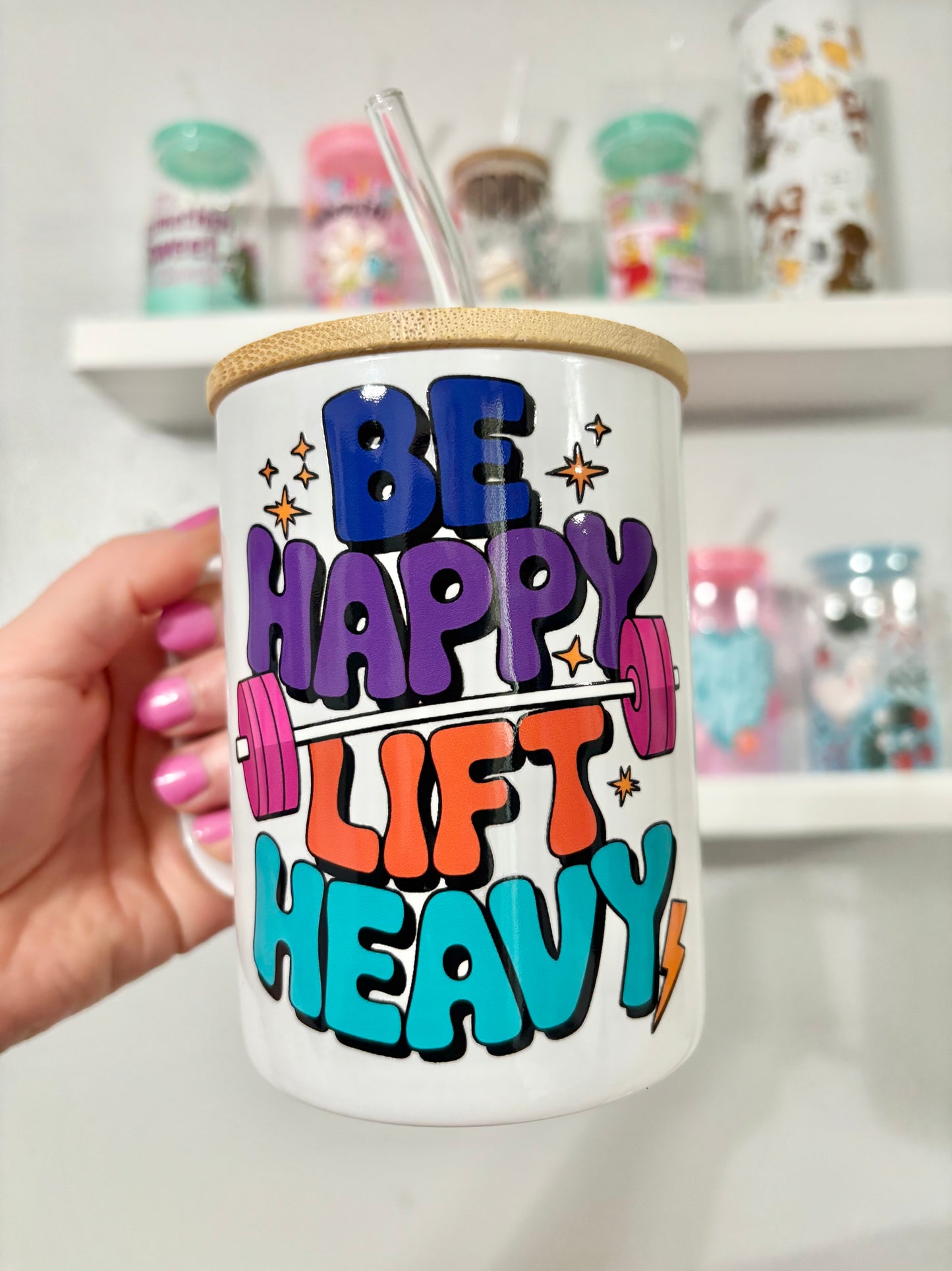 UV DTF 4” Decal - Lift Heavy