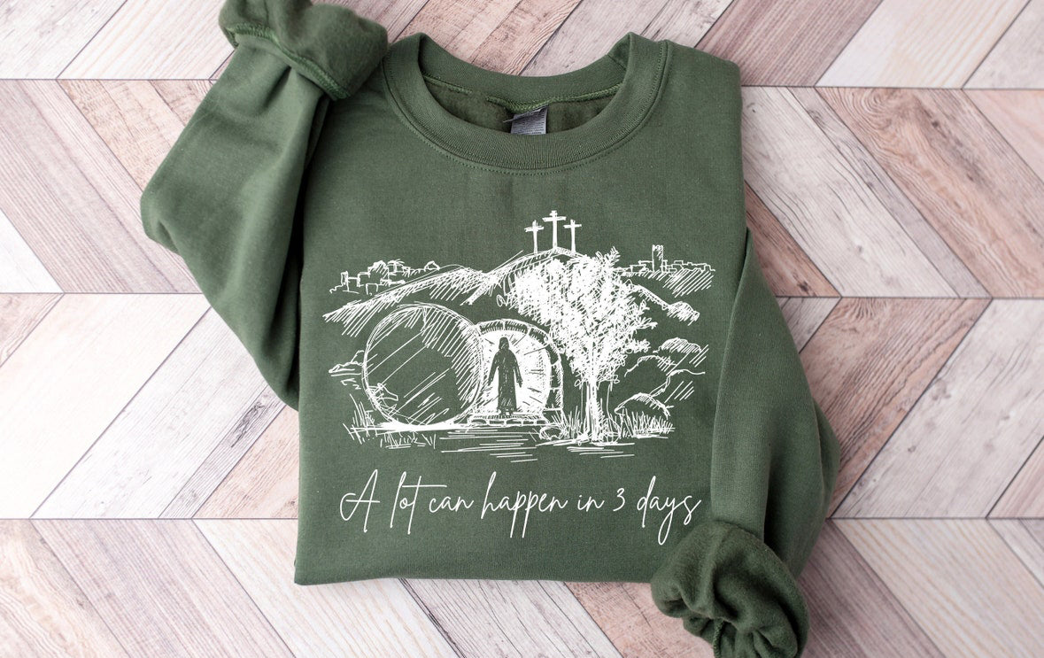 T-Shirt - A Lot Can Happen in Three Days