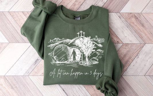 T-Shirt - A Lot Can Happen in Three Days
