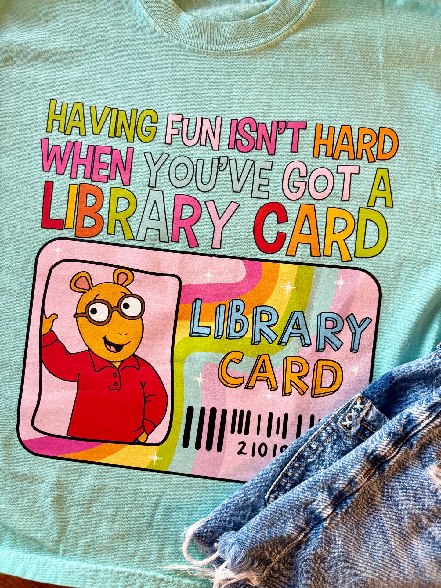 T-Shirt - Arthur Library Card Tee